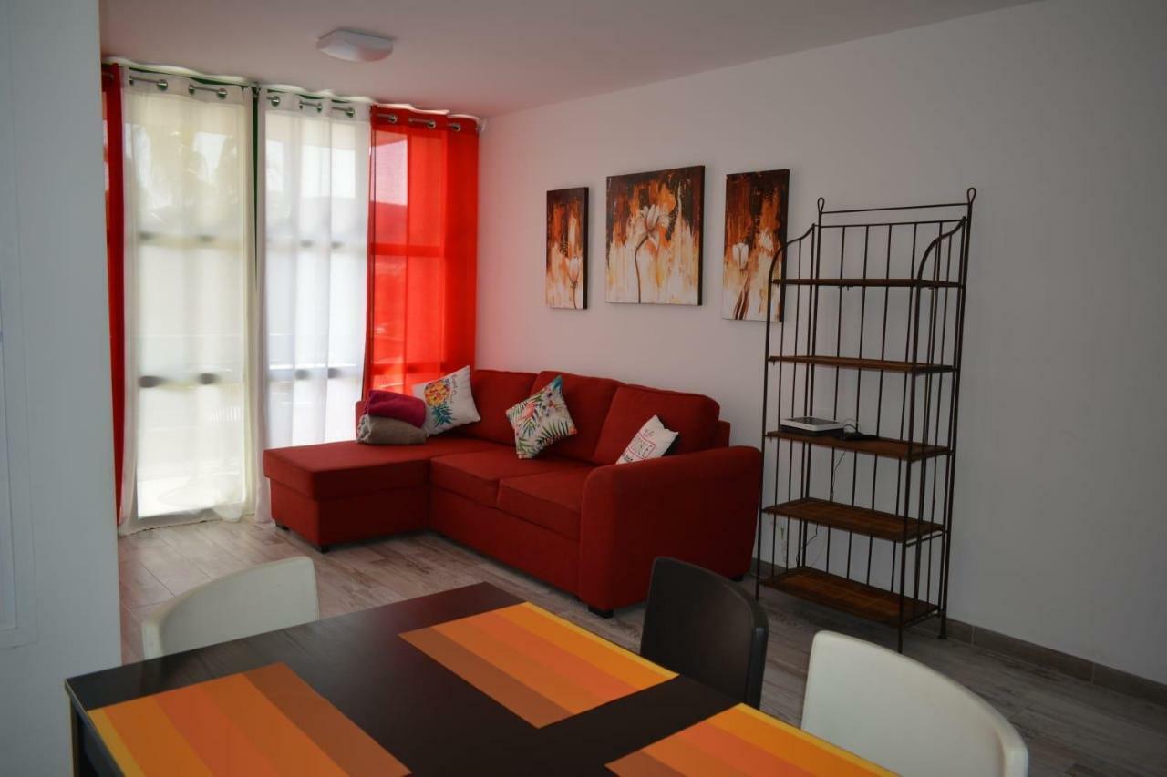 Family Beach Apartment ปลายาเดลาสอเมริกาส ภายนอก รูปภาพ